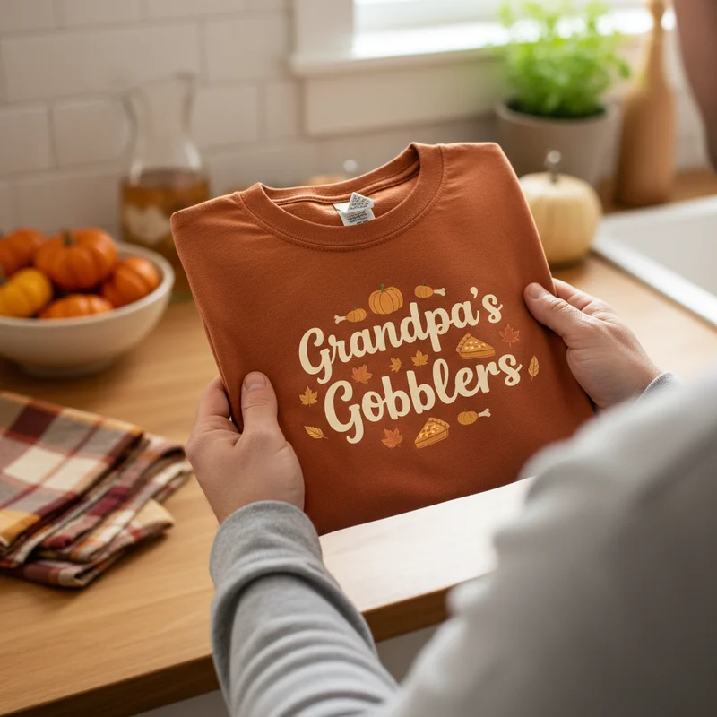 Thanksgiving Shirts for Grandparents: A Gift the Whole Family Will Love - Thanksgiving Shirts