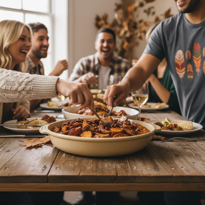 Thanksgiving vs. Friendsgiving Shirts: How the Vibes Are Different - Thanksgiving Shirts