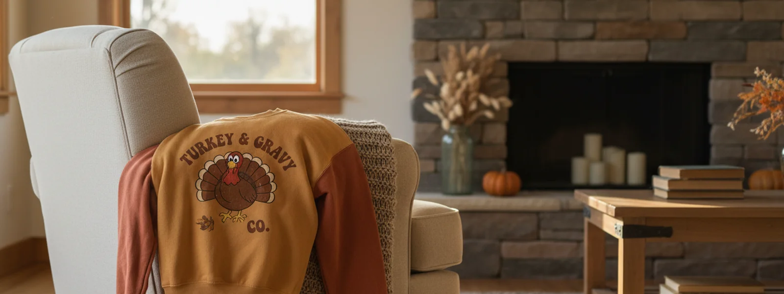 The Vintage Thanksgiving Sweatshirt: How to Pull Off the Retro Vibe - Thanksgiving Shirts