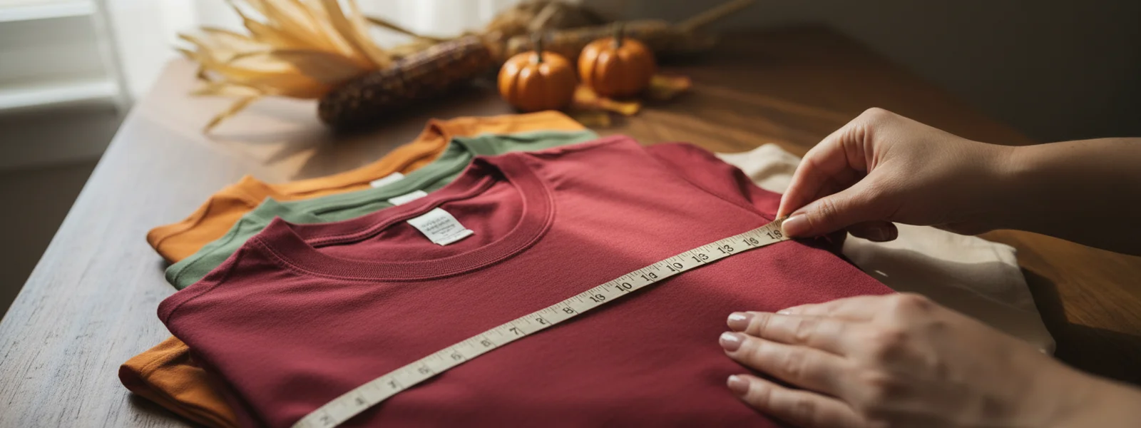 Thanksgiving Shirt Size Guide & Fit Chart
