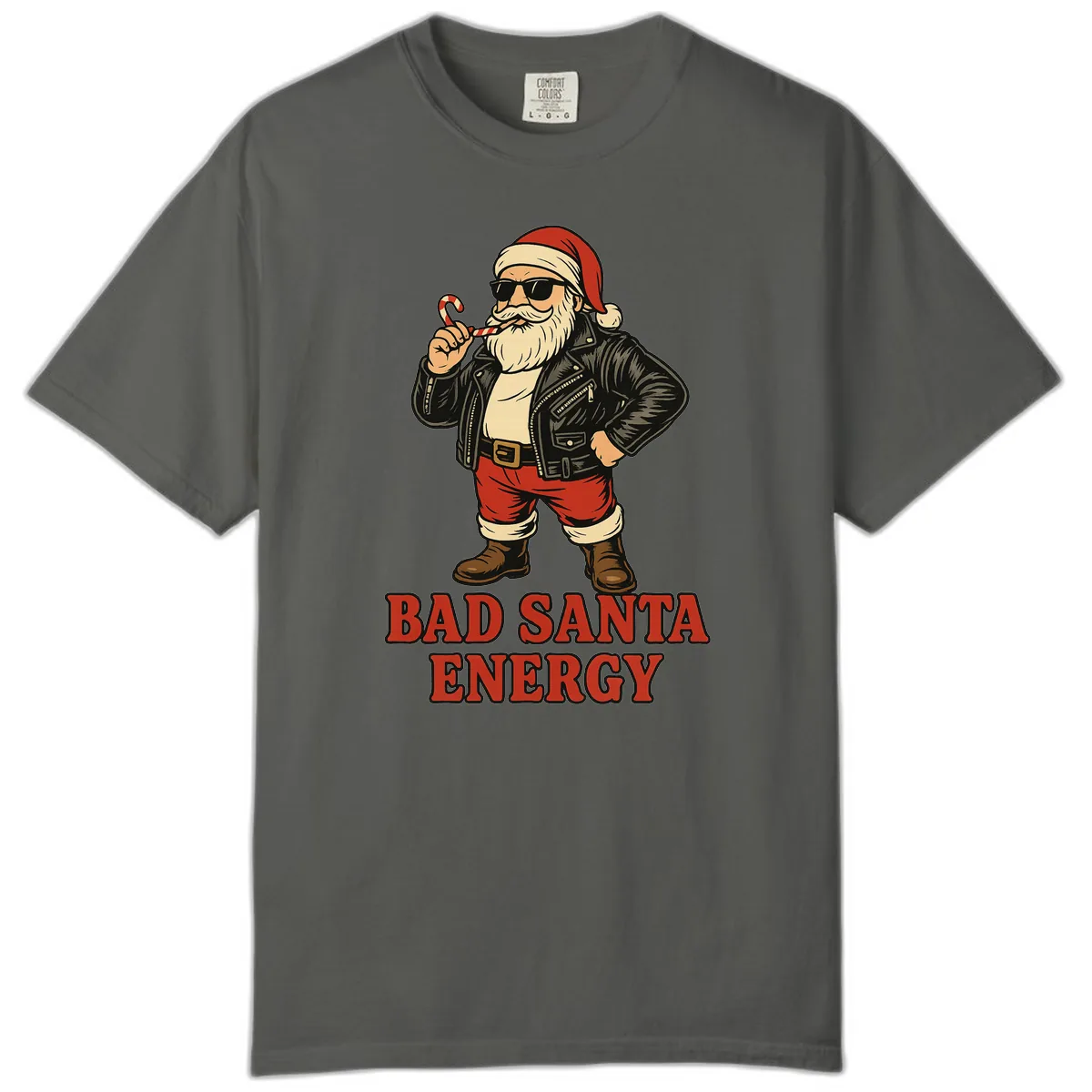 Bad Santa Energy Graphic Comfort Color in Pepper