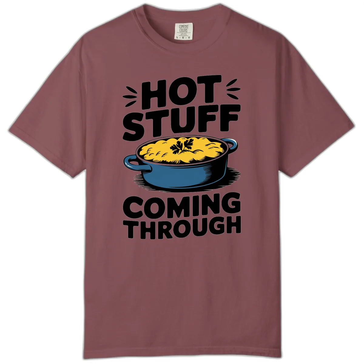 Hot Stuff Coming Through Casserole Comfort Color in Brick