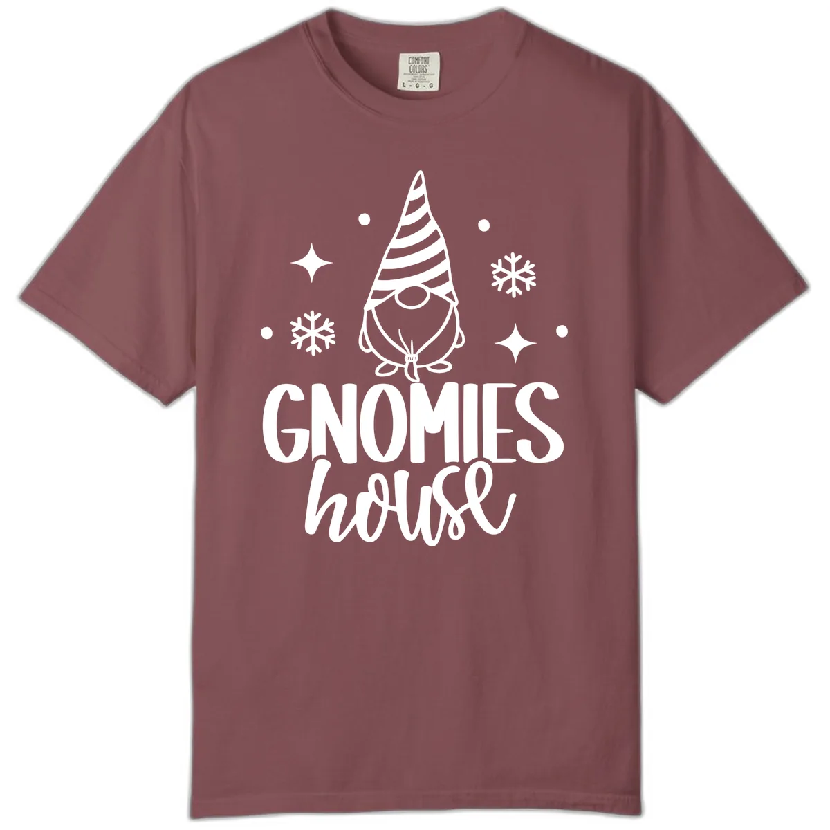 Gnomes House Holiday Design Comfort Color in Brick