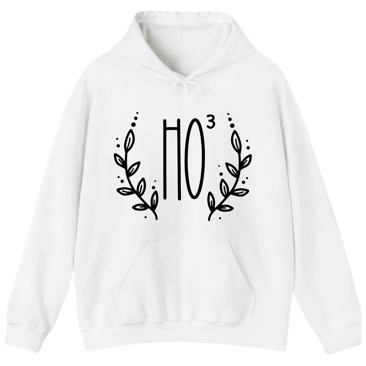 The Holiday Tee Logo Hoodie in White