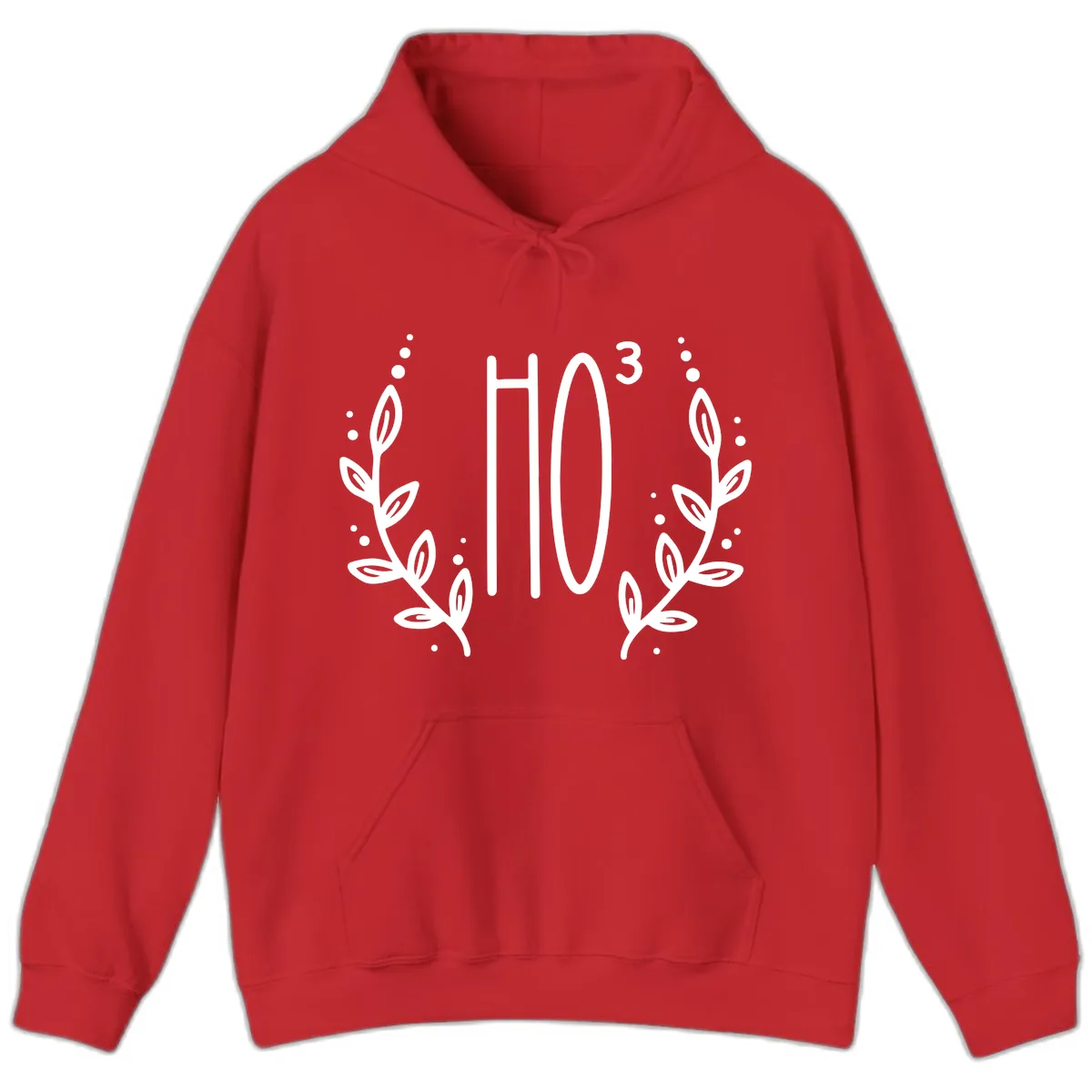 The Holiday Tee Logo Hoodie in Red