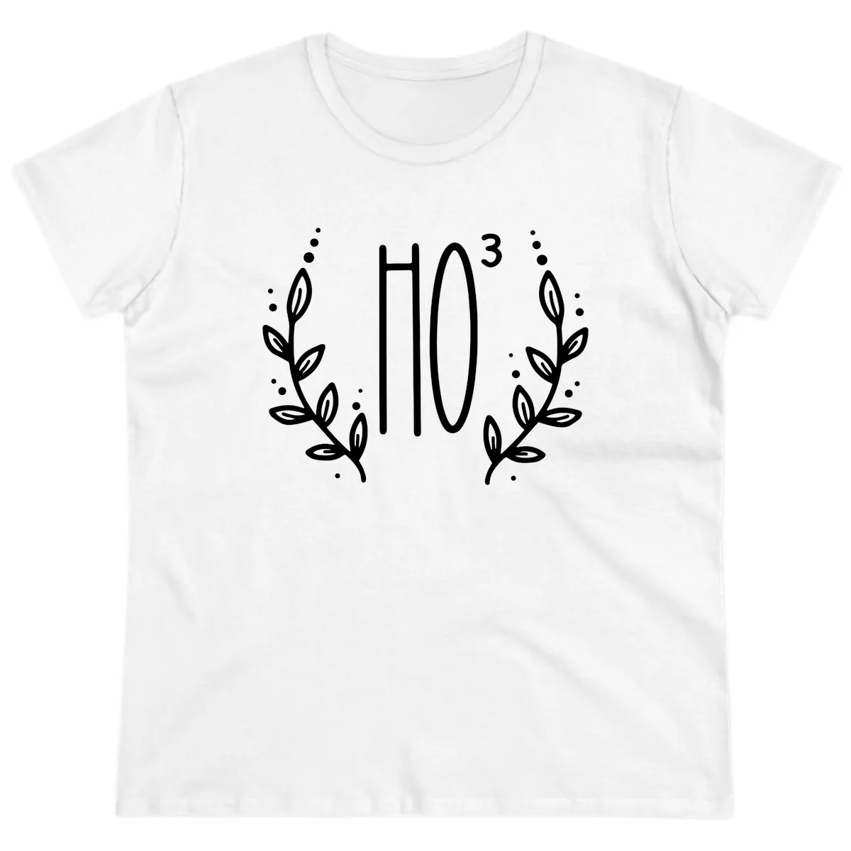The Holiday Tee Logo Ladies Tee in White