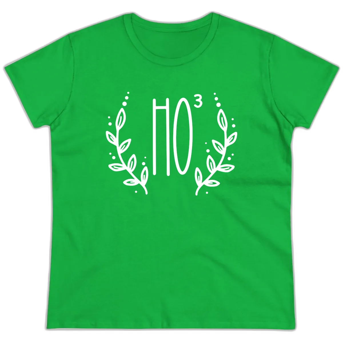 The Holiday Tee Logo Ladies Tee in Irish Green