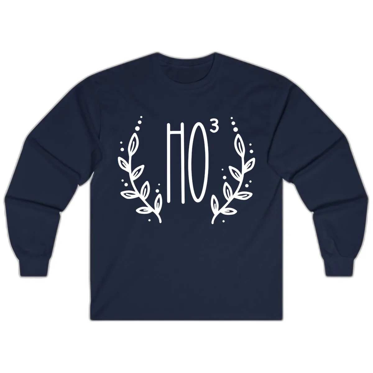 The Holiday Tee Logo Long Sleeve in Navy
