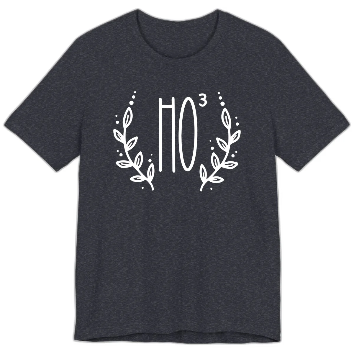 The Holiday Tee Logo Premium T-Shirt in Heather Navy