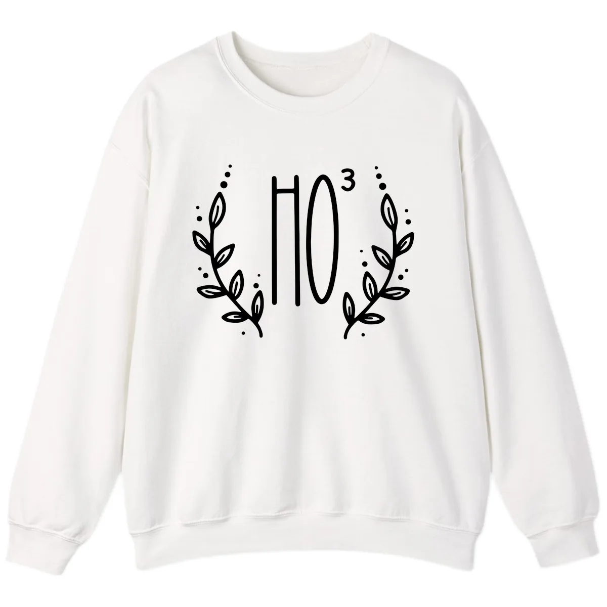 The Holiday Tee Logo Sweatshirt in White