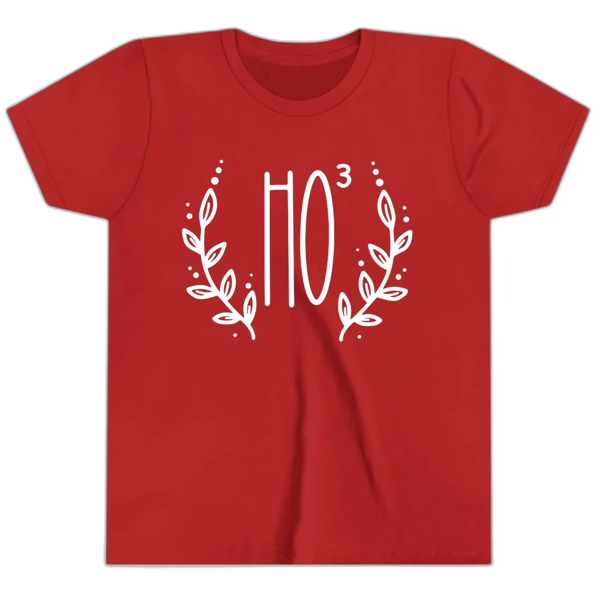 The Holiday Tee Logo Youth T-Shirt in Red