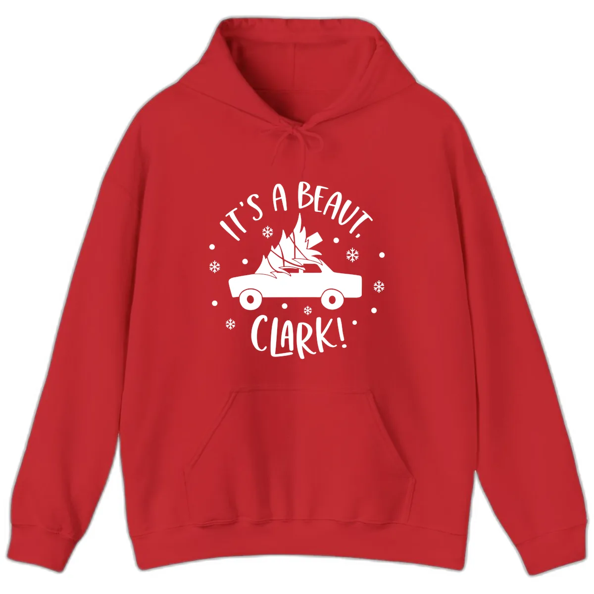 Its A Beaut Clark Christmas Vacation Hoodie in Red