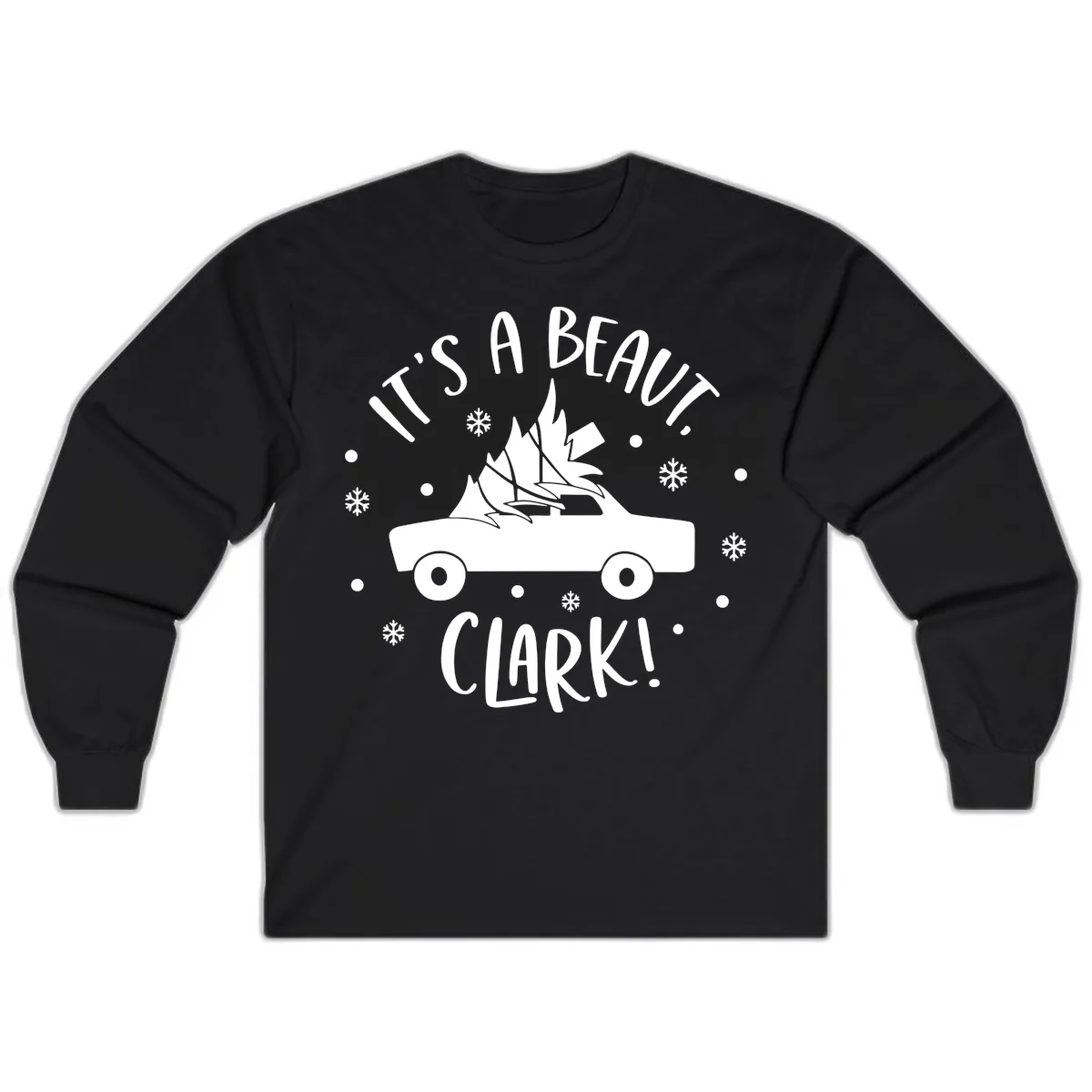 Its A Beaut Clark Christmas Vacation Long Sleeve in Black
