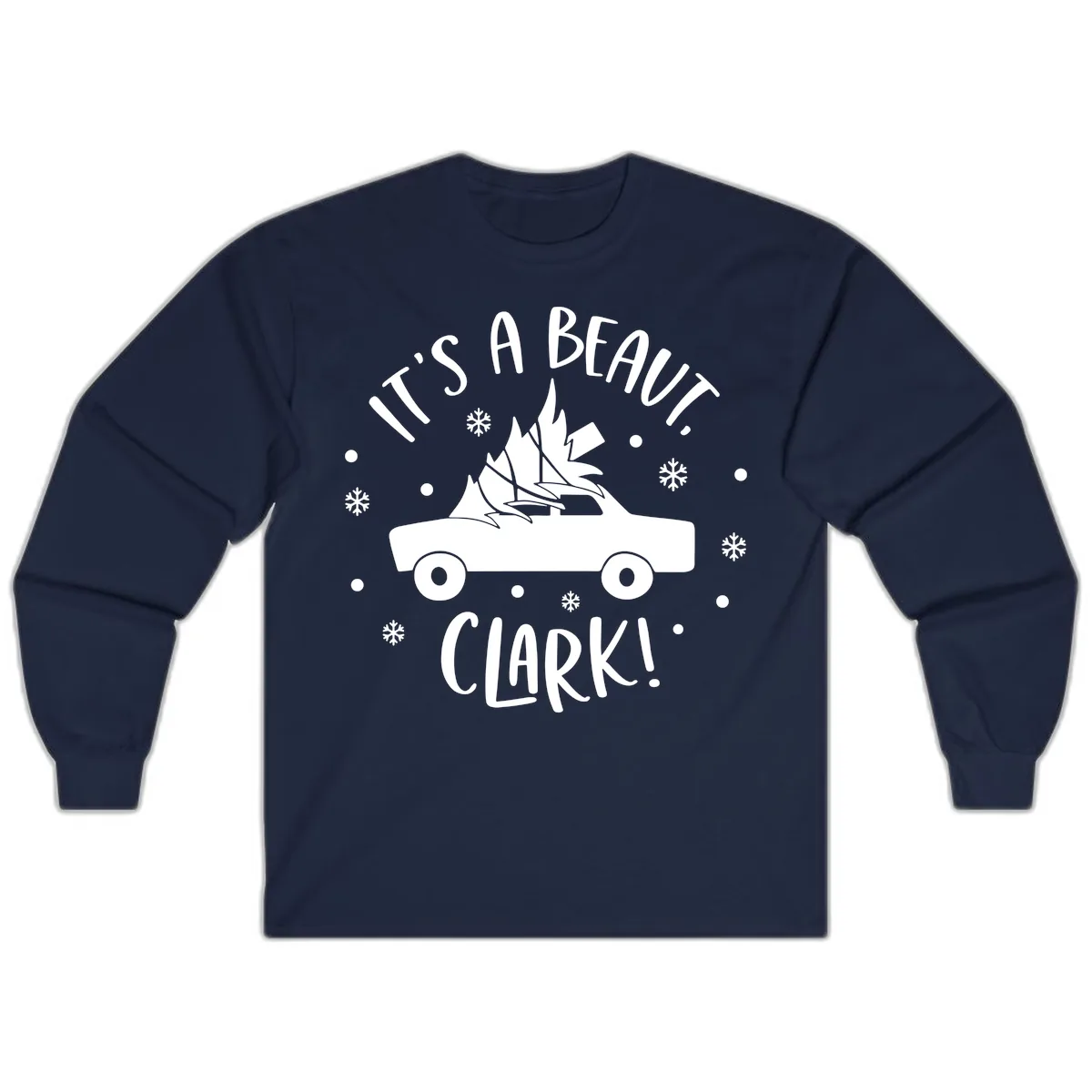 Its A Beaut Clark Christmas Vacation Long Sleeve in Navy