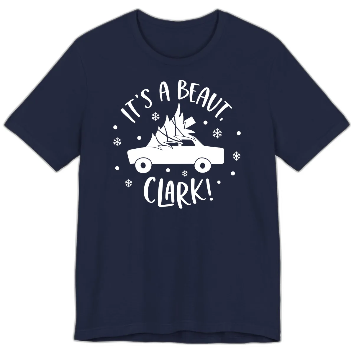 Its A Beaut Clark Christmas Vacation Premium T-Shirt in Navy