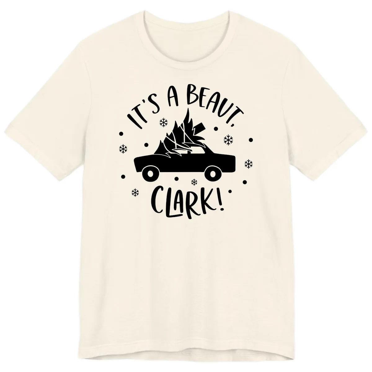 Its A Beaut Clark Christmas Vacation Premium T-Shirt in Natural