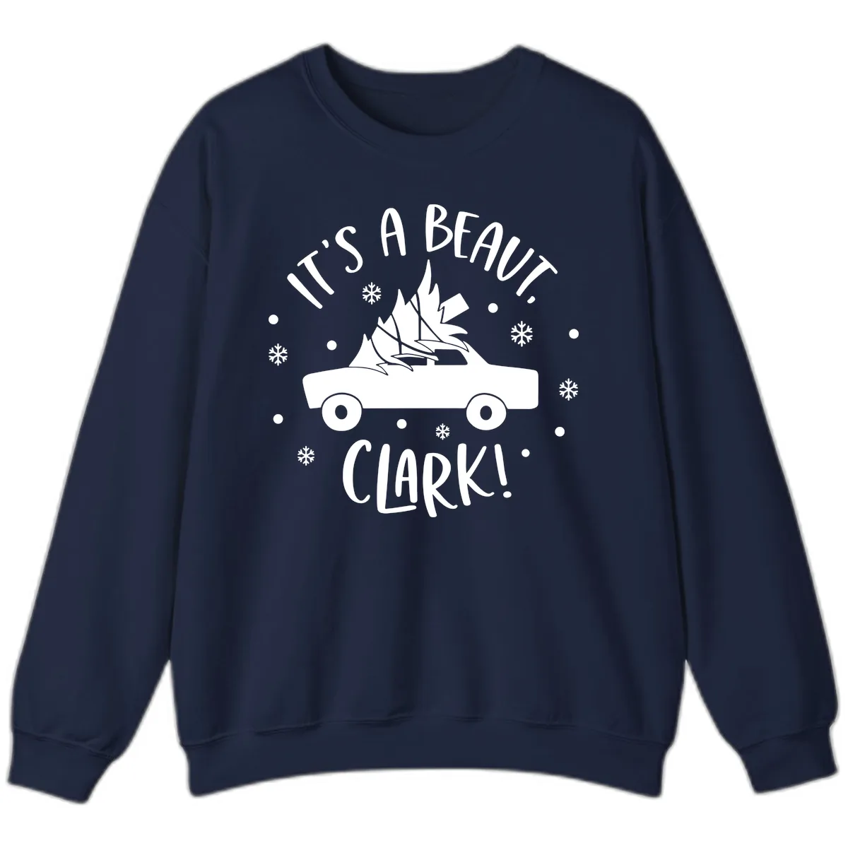 Its A Beaut Clark Christmas Vacation Sweatshirt in Navy