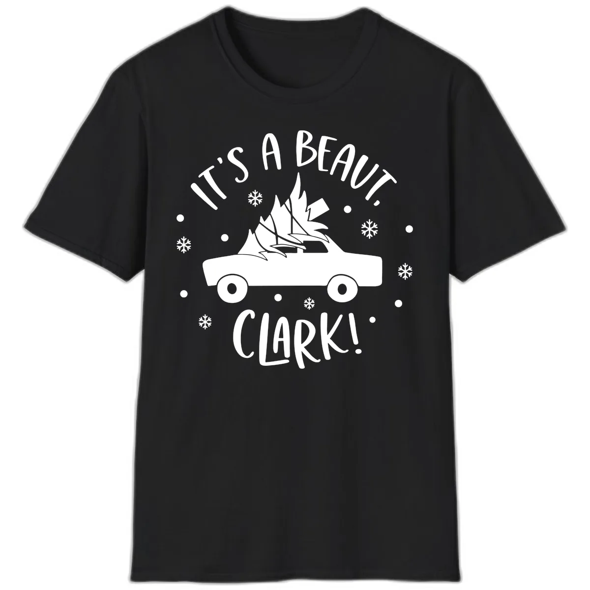 Its A Beaut Clark Christmas Vacation T-Shirt in Black