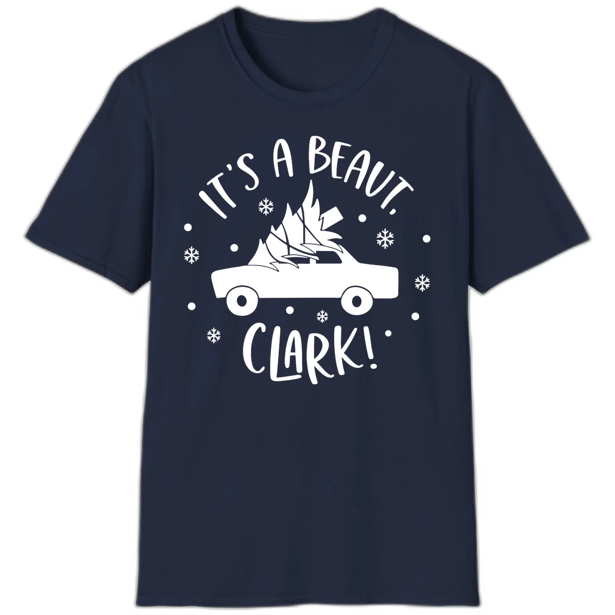 Its A Beaut Clark Christmas Vacation T-Shirt in Navy