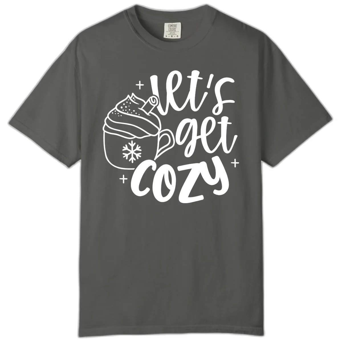 Let's Get Cozy Holiday Design Comfort Color in Pepper