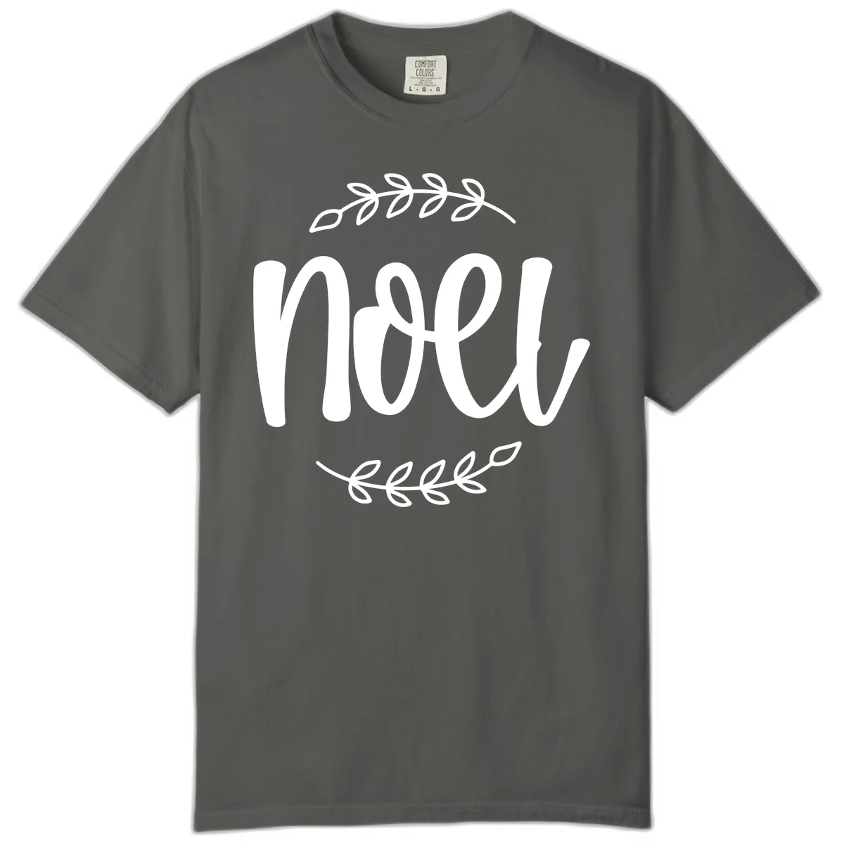 Elegant Noel Christmas Script Comfort Color in Pepper