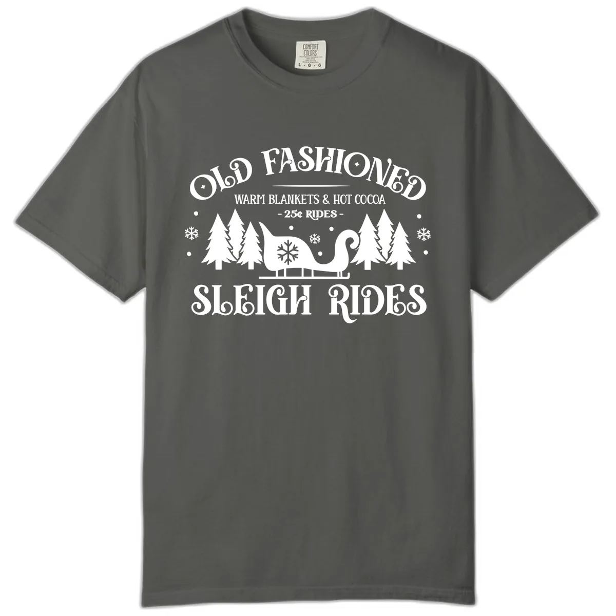 Old Fashioned Sleigh Ride Comfort Color in Pepper