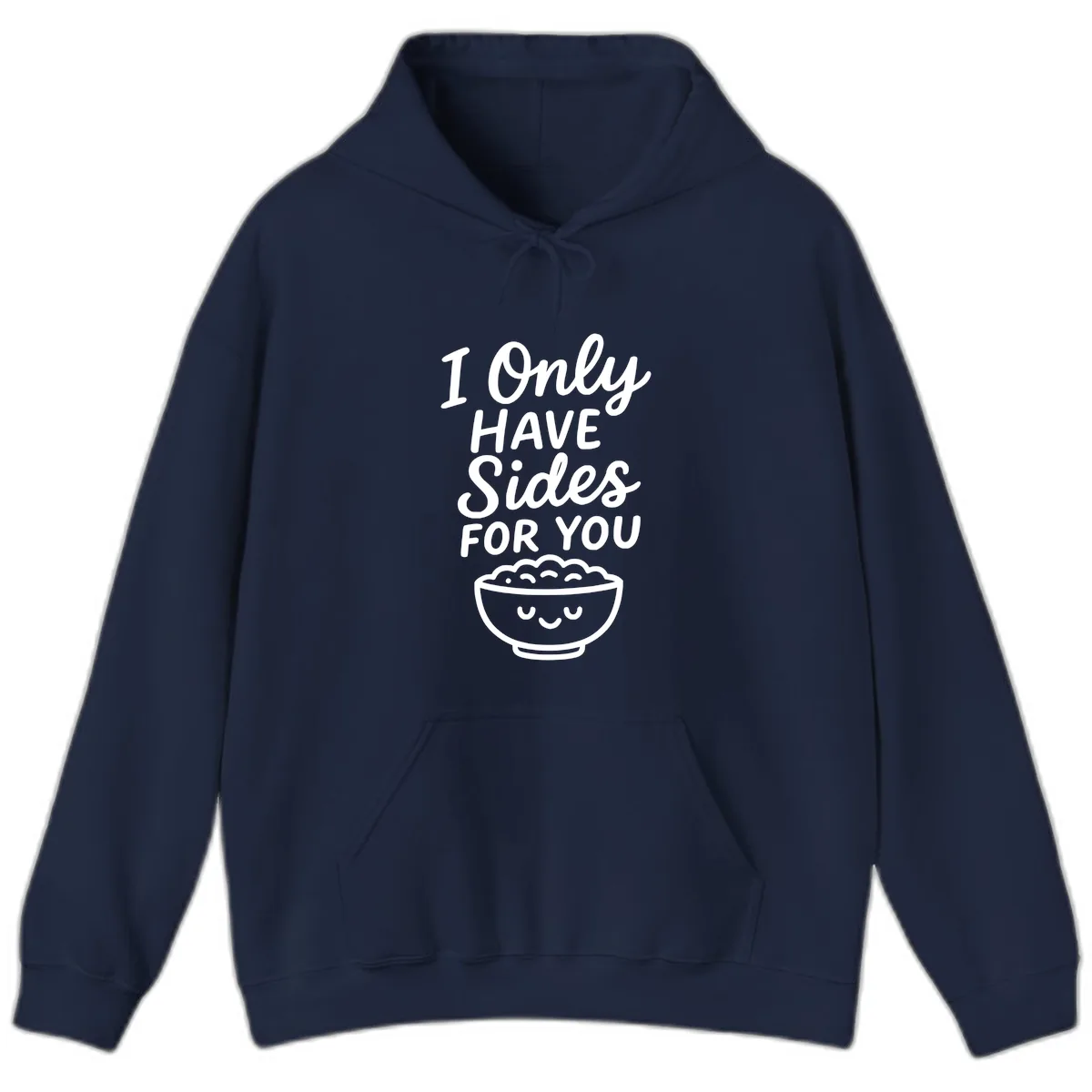 I Only Have Sides For You Hoodie in Navy