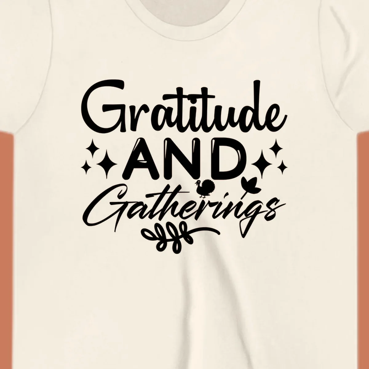 Gratitude and Gatherings text with star, turkey, and leaf elements. gratitude-gatherings.
