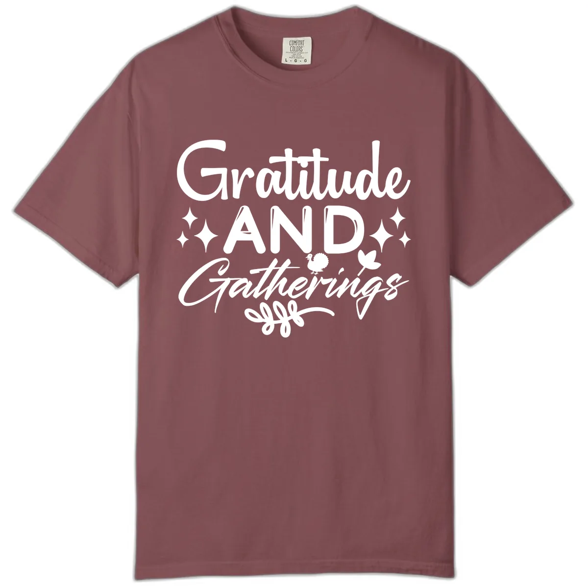 Gratitude And Gatherings Design Comfort Color in Brick