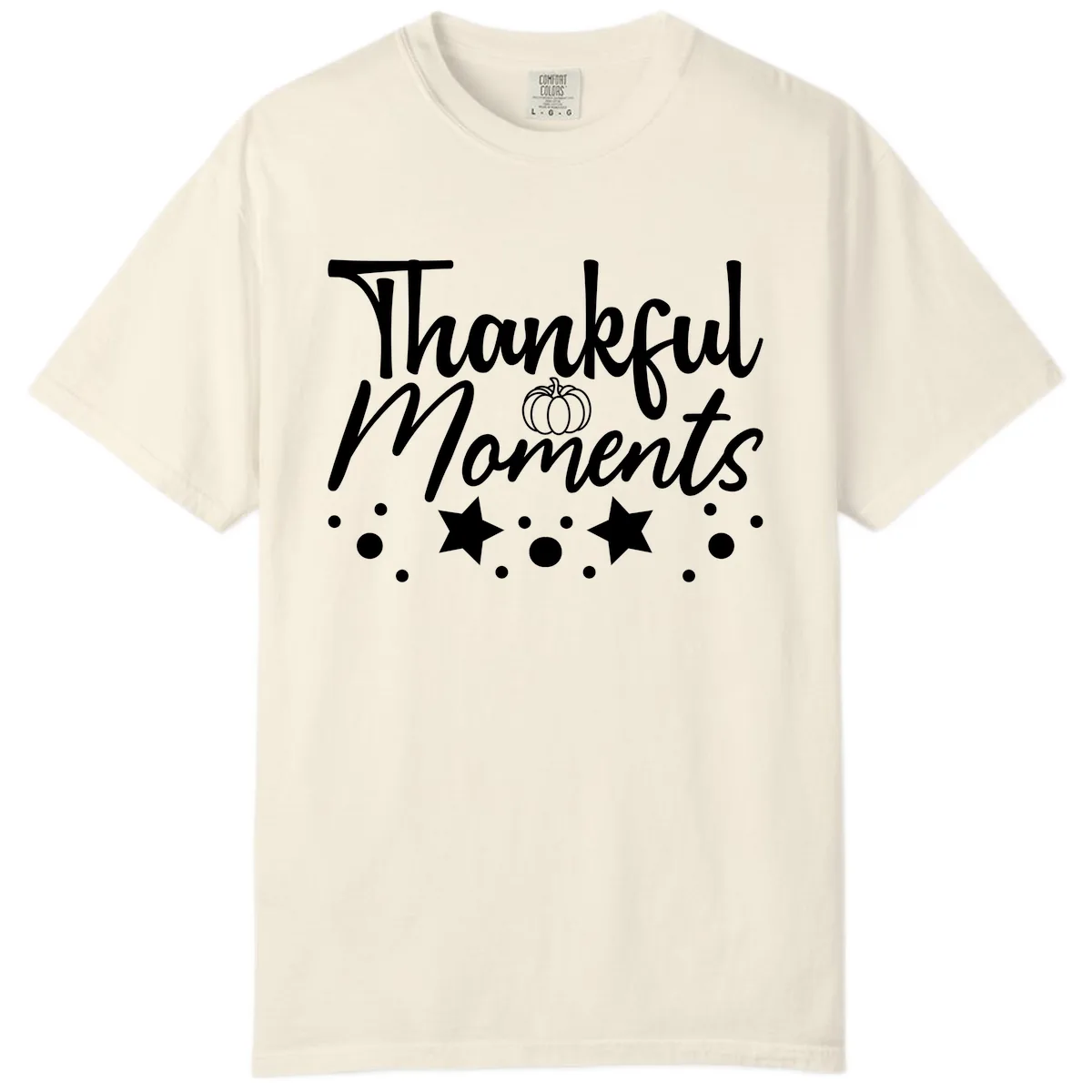 Thankful Moments Autumn Design Comfort Color in Ivory