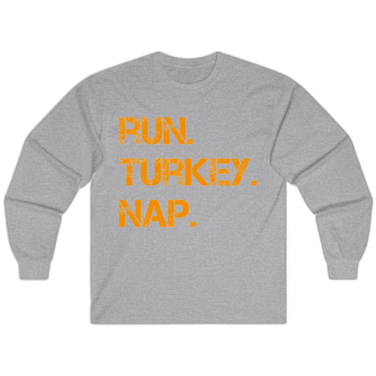 Run Turkey Nap Performance Long Sleeve in Sport Grey