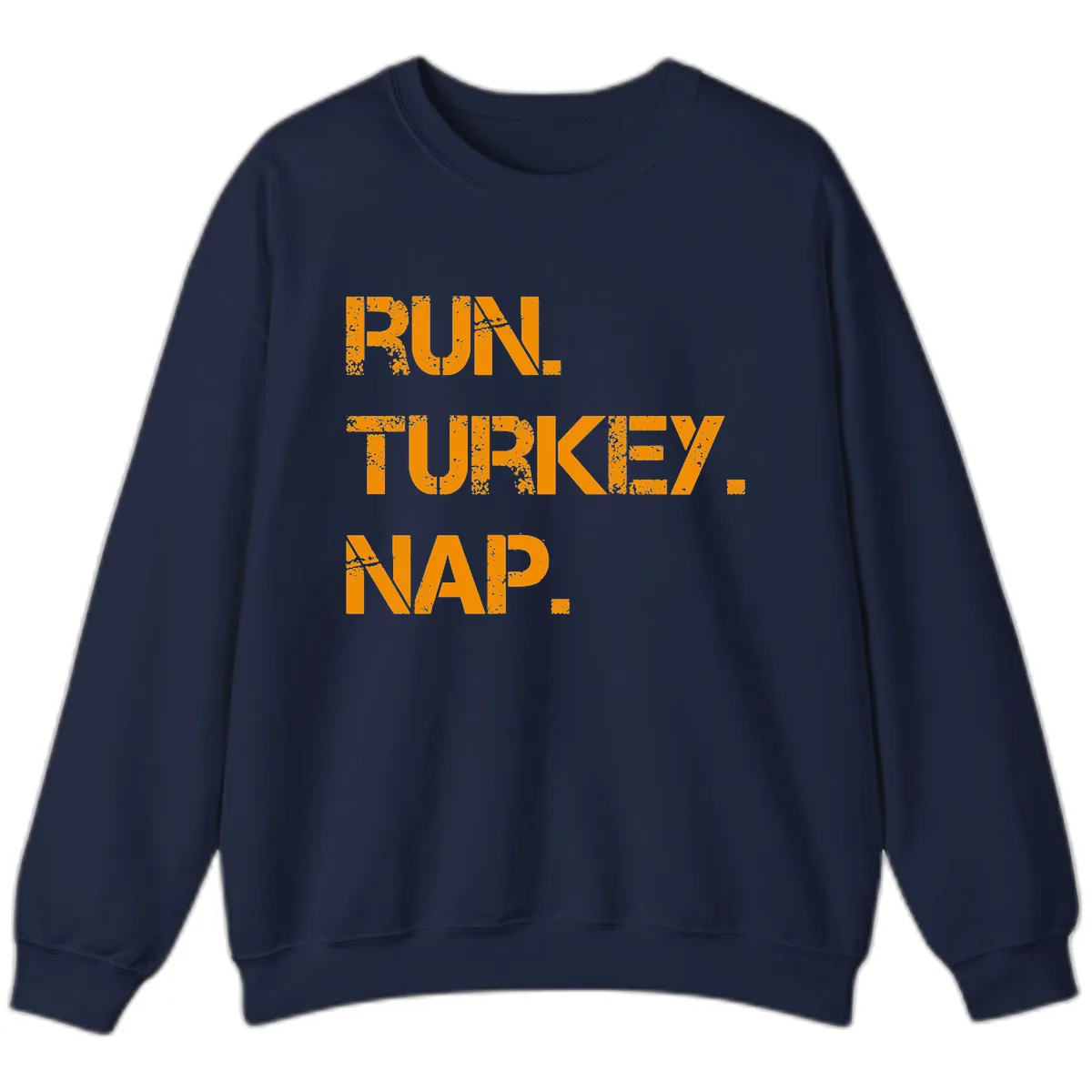 Run Turkey Nap Performance Sweatshirt in Navy