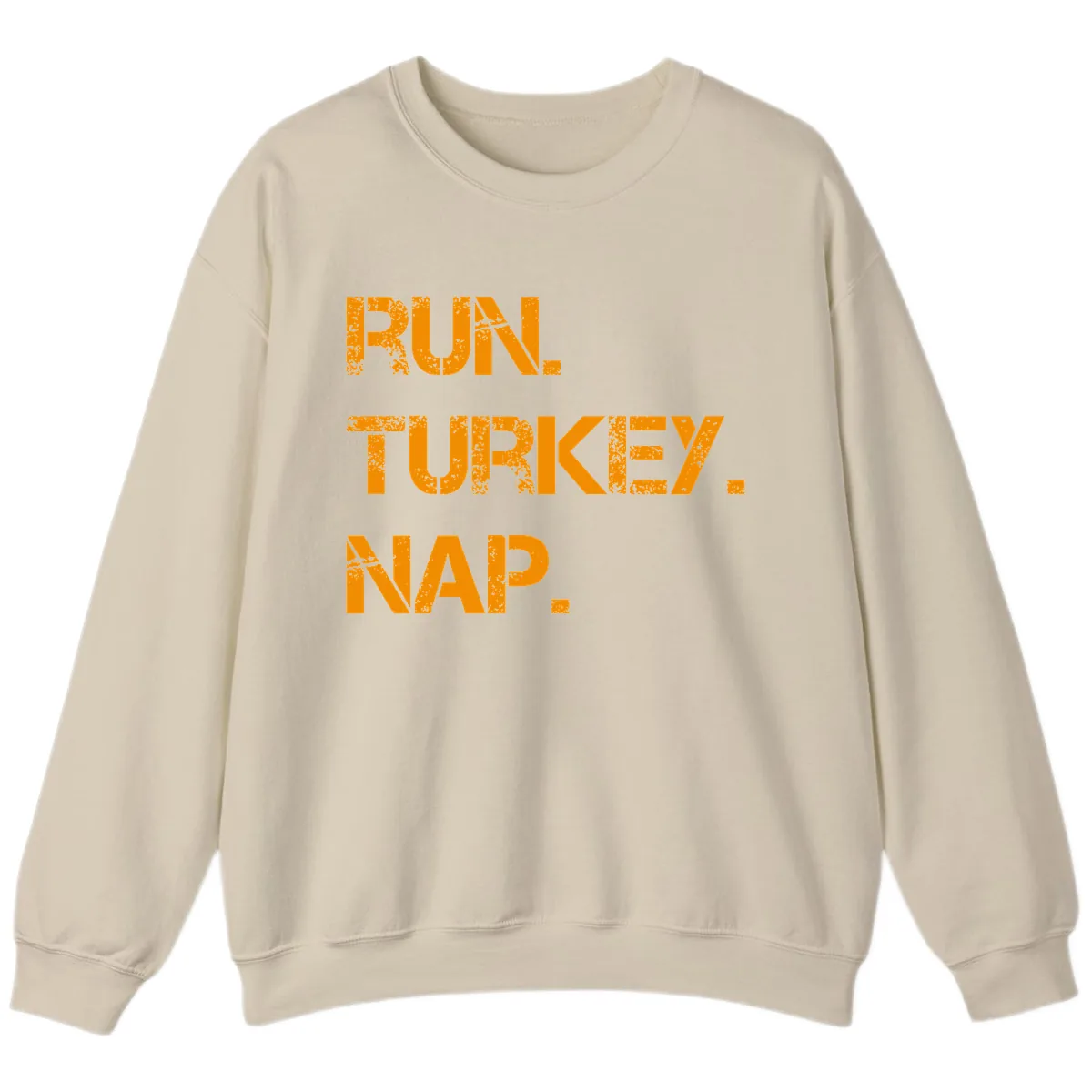 Run Turkey Nap Performance Sweatshirt in Sand