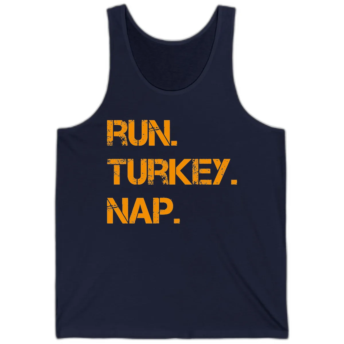 Run Turkey Nap Performance Tank in Navy