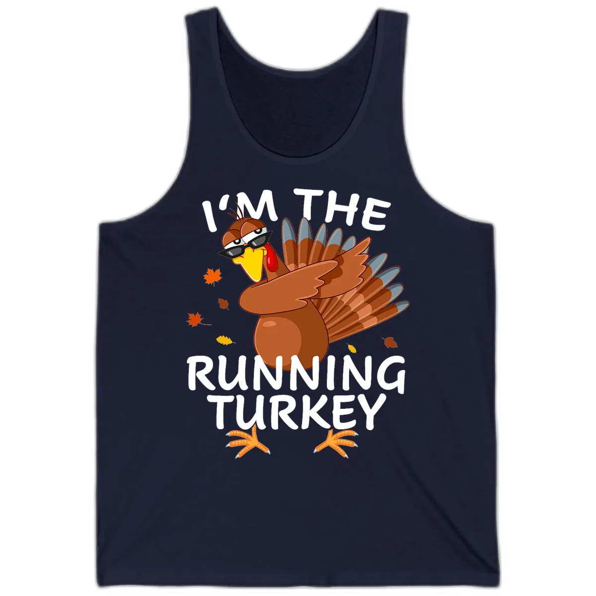 I'm The Running Turkey Tank in Navy