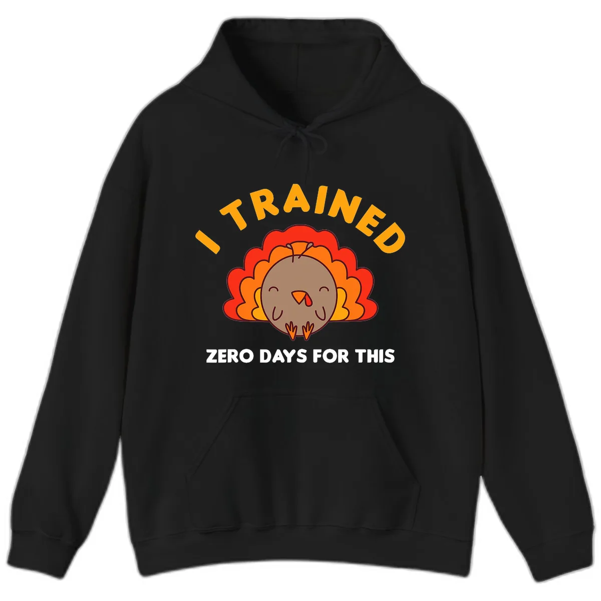 I Trained Zero Days For This Hoodie in Black