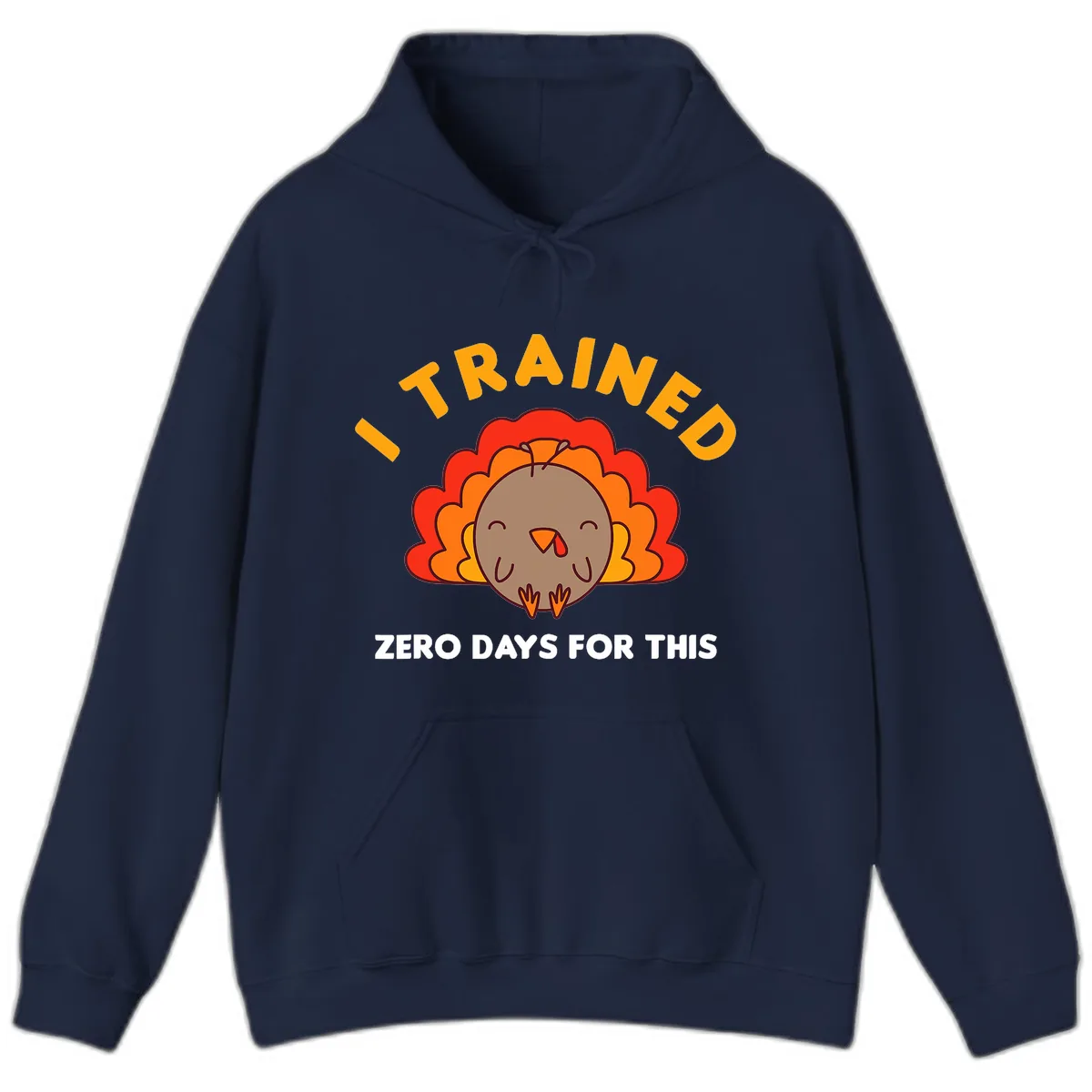 I Trained Zero Days For This Hoodie in Navy