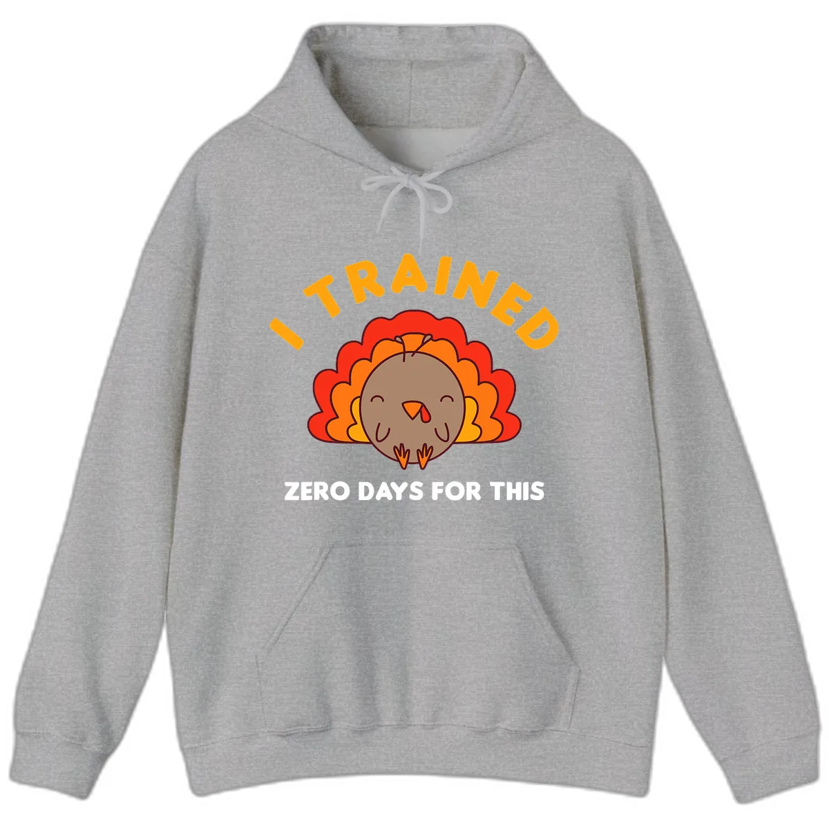 I Trained Zero Days For This Hoodie in Sport Grey