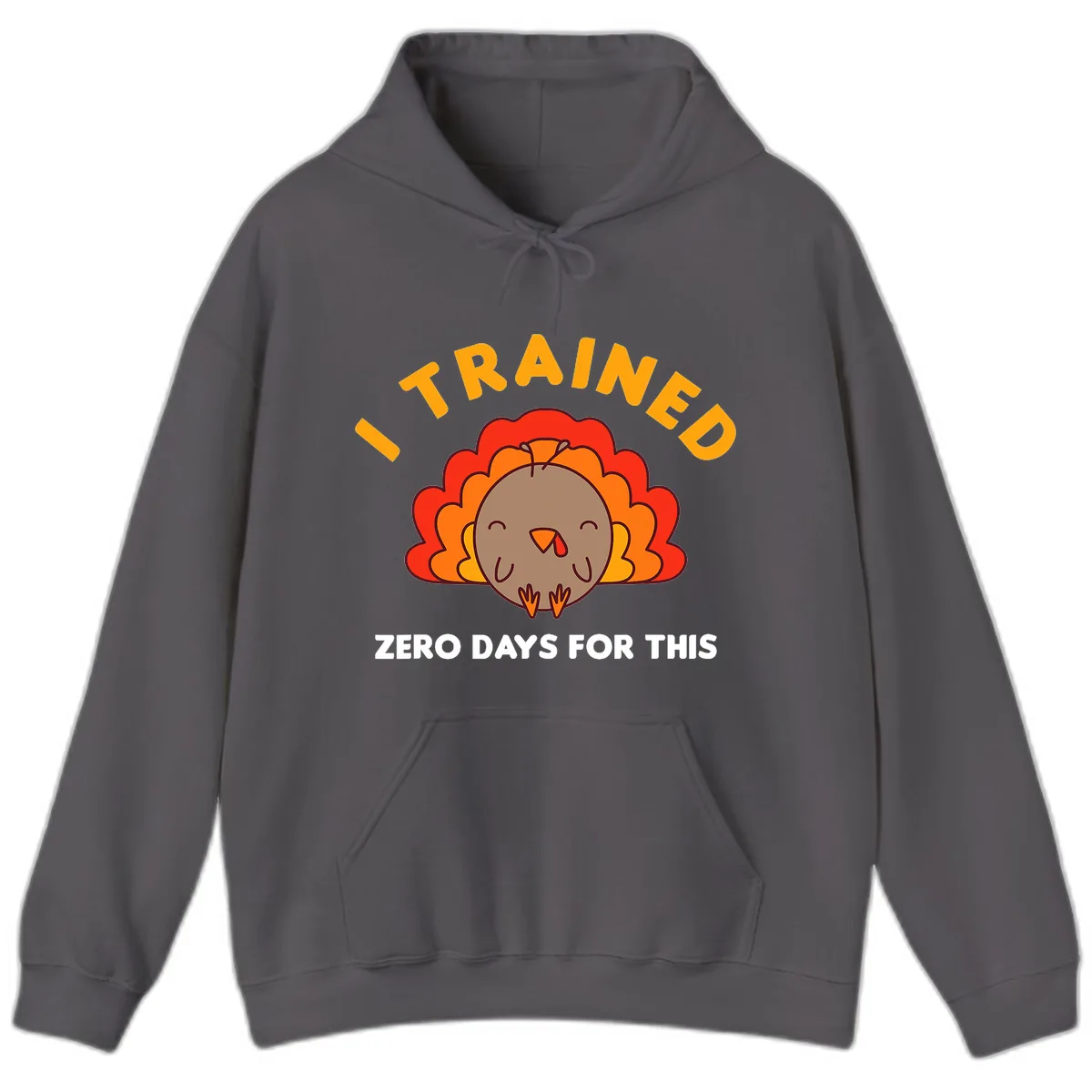 I Trained Zero Days For This Hoodie in Charcoal