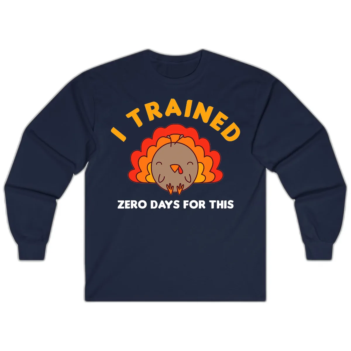I Trained Zero Days For This Long Sleeve in Navy