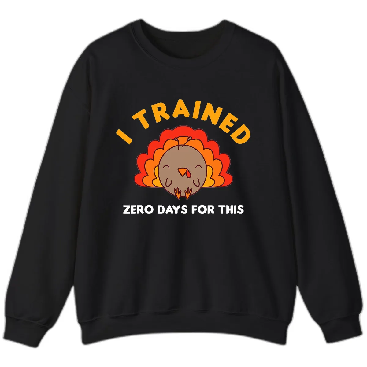 I Trained Zero Days For This Sweatshirt in Black