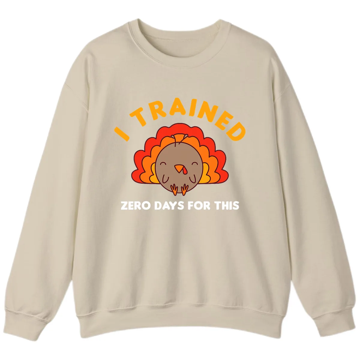 I Trained Zero Days For This Sweatshirt in Sand