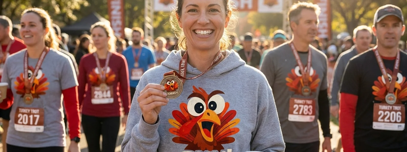 30 Funny Turkey Trot Shirt Slogans (Ranked for Race Day Laughs) - Turkey Trot Shirts