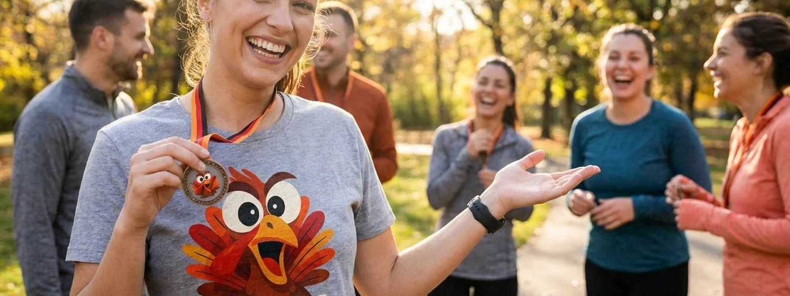 Group Trot: How to Plan a Friend-Group Race Day - Turkey Trot Shirts