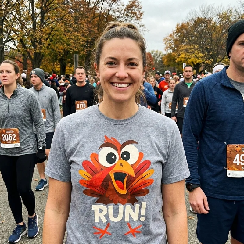 Group Trot: How to Plan a Friend-Group Race Day - Turkey Trot Shirts