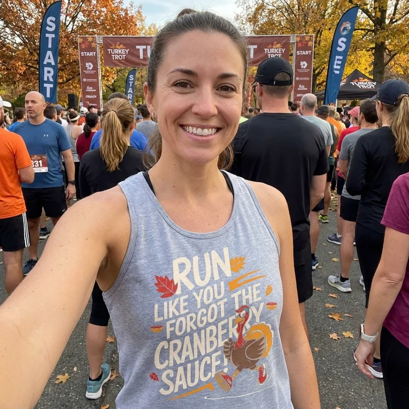 Race-Day Singlets: When to Skip the Tee for Your Turkey Trot - Turkey Trot Shirts