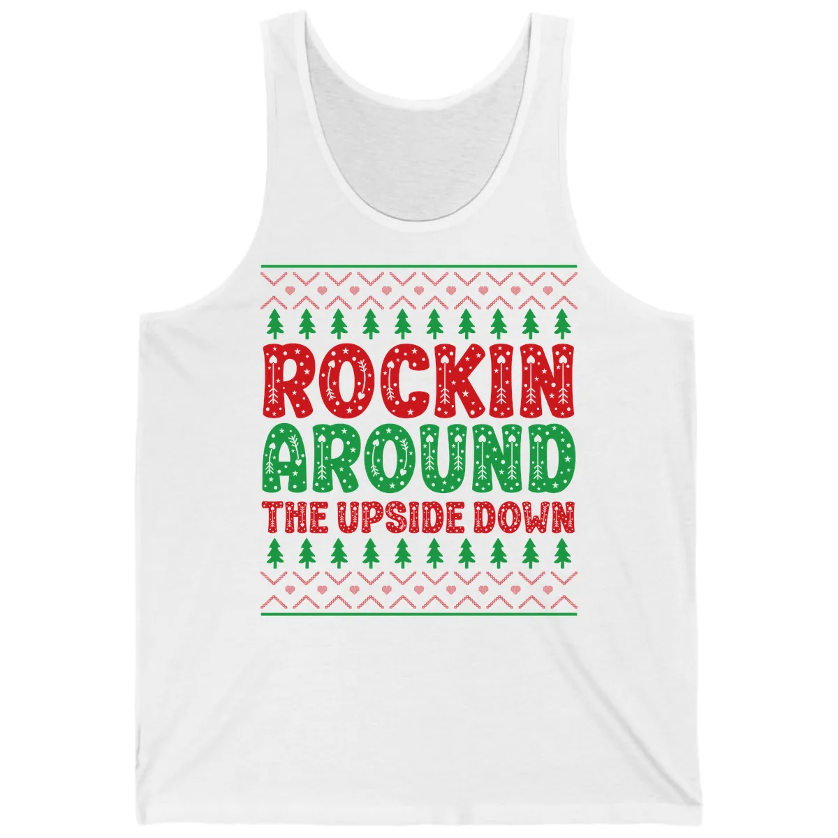 Rockin Around The Upside Down Tank in White