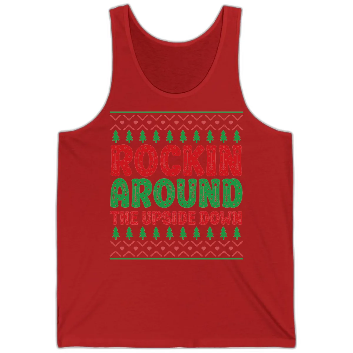 Rockin Around The Upside Down Tank in Red