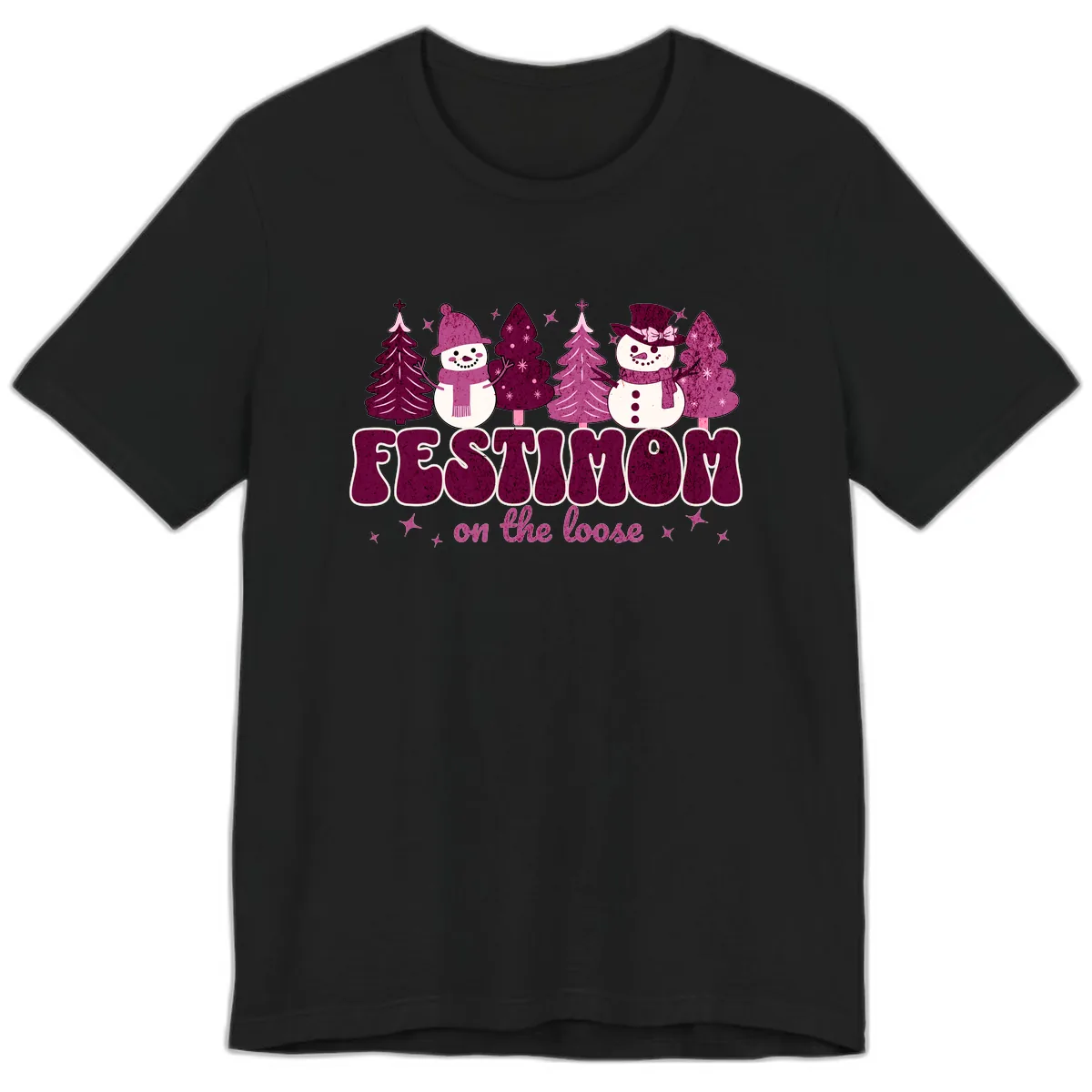 Festivus Mom On The Loose Premium T-Shirt in Black