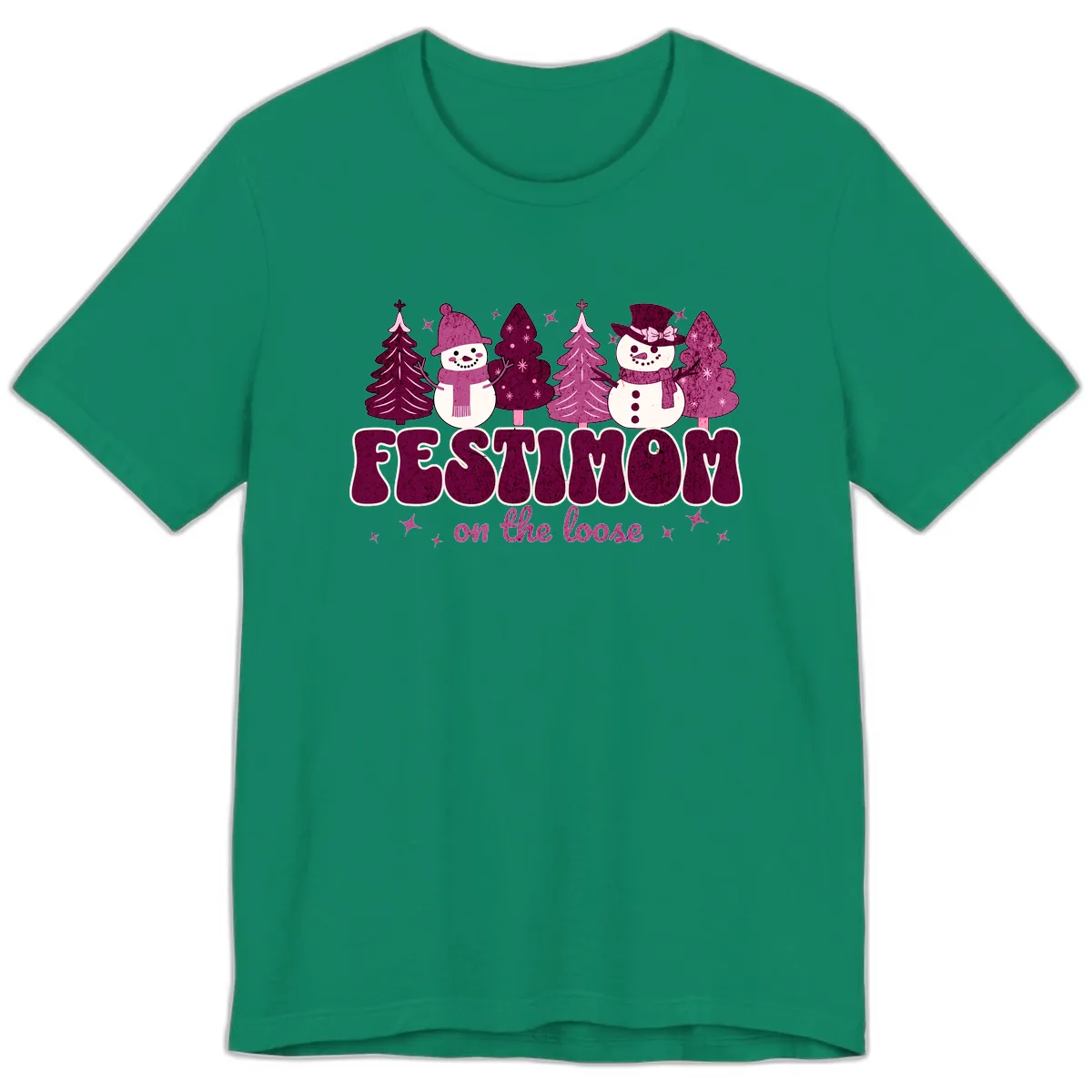 Festivus Mom On The Loose Premium T-Shirt in Kelly
